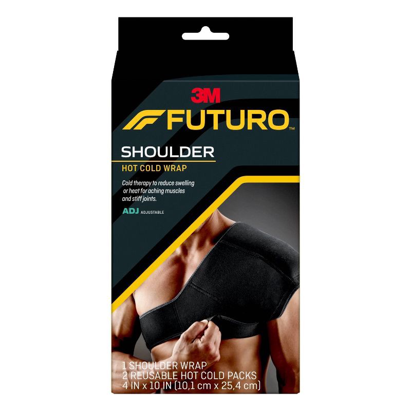 slide 1 of 10, FUTURO Adjustable Hot Cold Shoulder Wrap, 1 ct