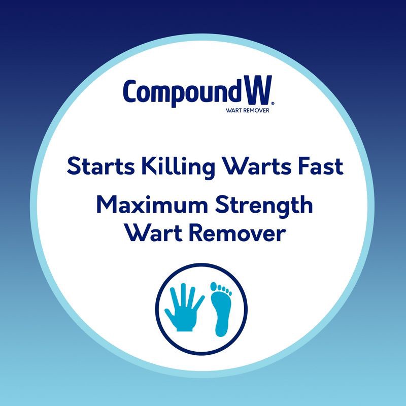 slide 3 of 7, Compound W Maximum Strength One Step Invisible Wart Remover Strips - 14 ct, 14 ct