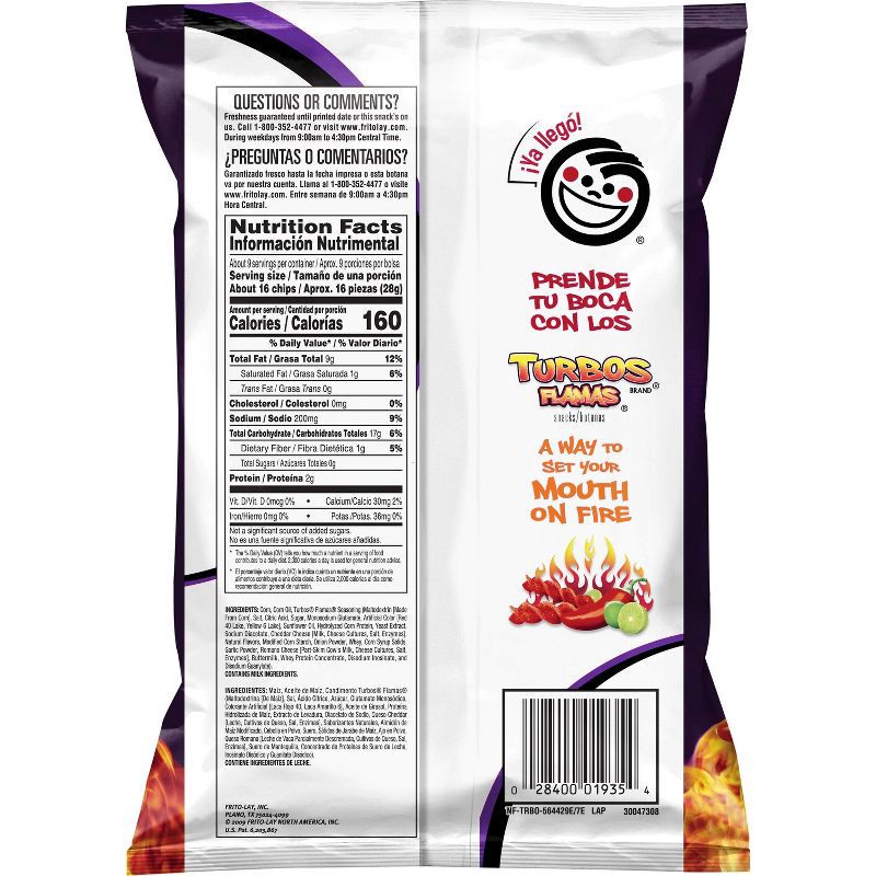 slide 2 of 3, Sabritas Turbos Flamas Snacks - 10oz, 10 oz