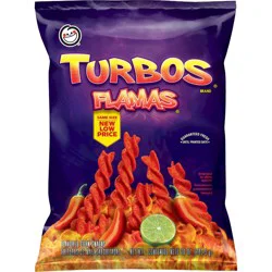 Sabritas Turbos Flamas Snacks - 10oz