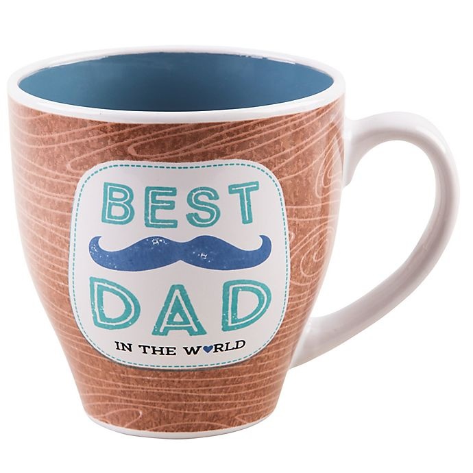 slide 1 of 1, Home EssentialsÂ & Beyond Best Dad In The World" Mug - Brown", 1 ct