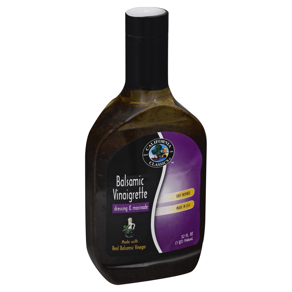 slide 7 of 13, California Classics Balsamic Vinaigrette Dressing & Marinade 32 oz, 32 oz