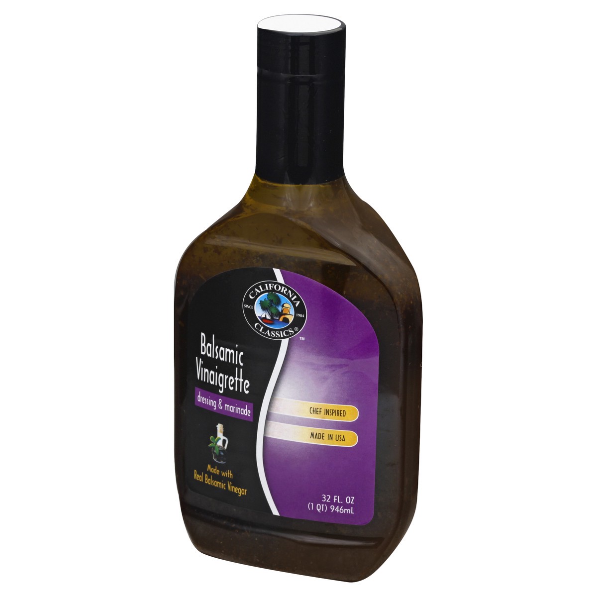 slide 5 of 13, California Classics Balsamic Vinaigrette Dressing & Marinade 32 oz, 32 oz