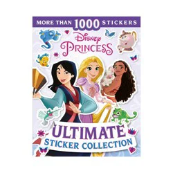 Dorling Kindersley Disney Princess Ultimate Sticker Collection - by DK (Paperback)