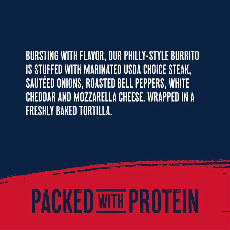 slide 6 of 14, Red's All Natural Red's Frozen Steak & Cheese Burrito - 5oz, 5 oz