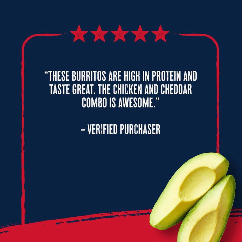 slide 10 of 14, Red's All Natural Red's Frozen Chicken & Cheese Burrito - 5oz, 5 oz