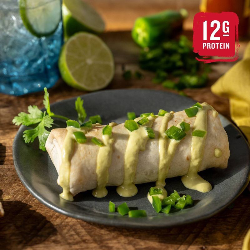 slide 7 of 14, Red's All Natural Red's Frozen Organic Chicken, Cilantro & Lime Burrito - 4.5oz, 4.5 oz
