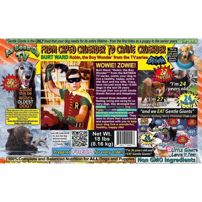 slide 8 of 9, Gentle Giants Grain Free Salmon Feast Complete & Balanced Dry Dog Food - 18lbs, 18 lb