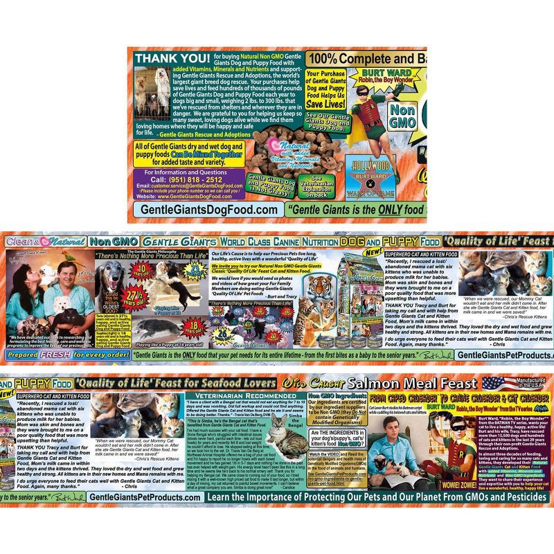 slide 9 of 9, Gentle Giants Grain Free Salmon Feast Complete & Balanced Dry Dog Food - 18lbs, 18 lb