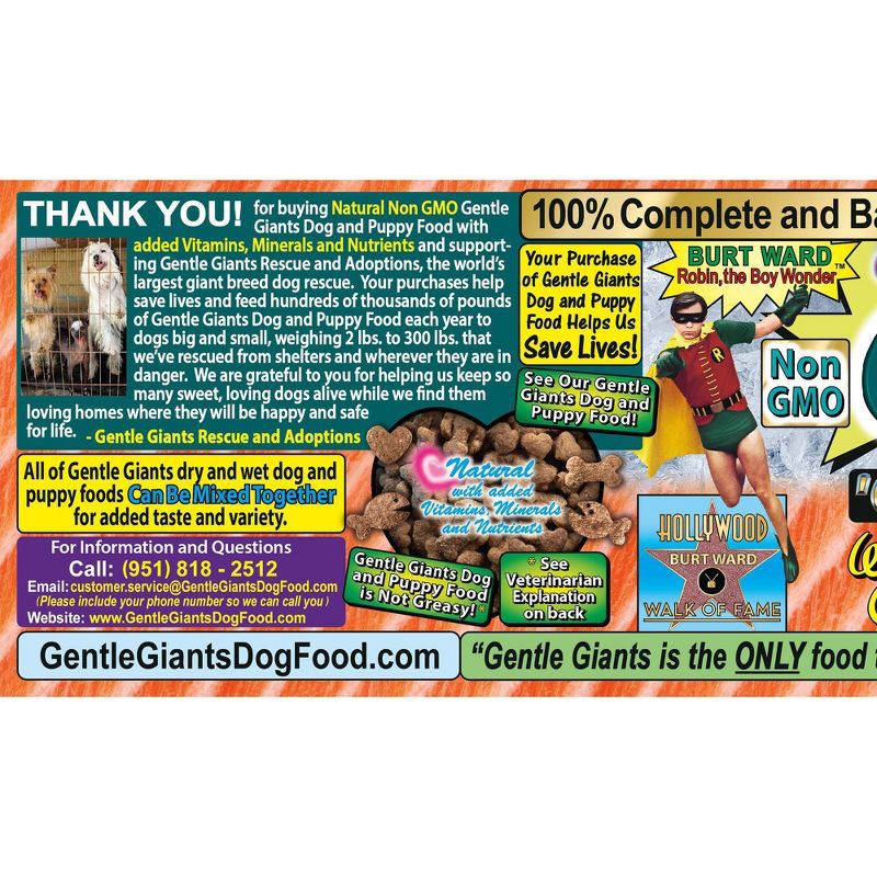 slide 2 of 9, Gentle Giants Grain Free Salmon Feast Complete & Balanced Dry Dog Food - 18lbs, 18 lb
