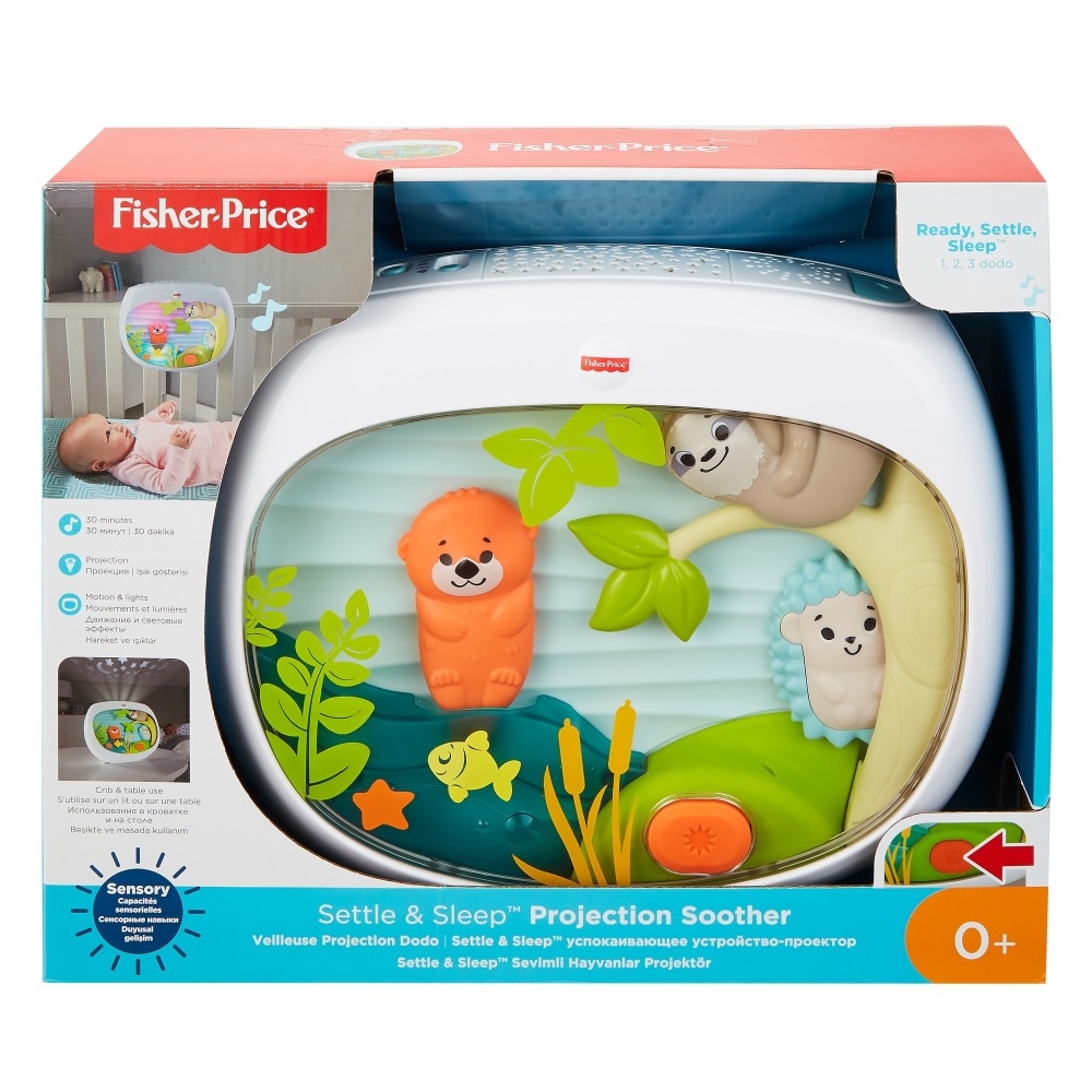 slide 1 of 1, Fisher-Price Settle & Sleep Projection Soother, 1 ct