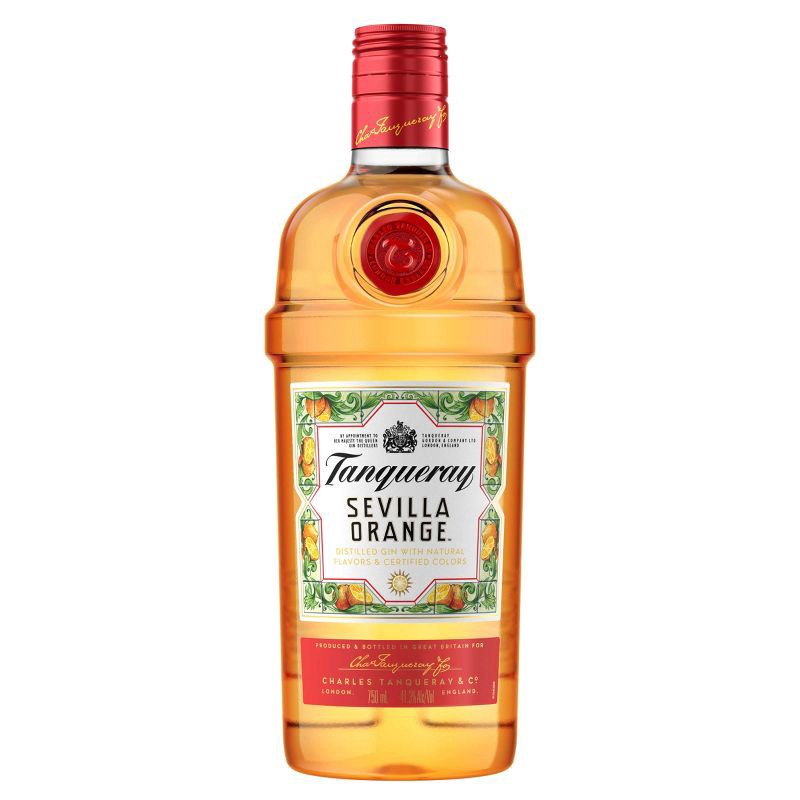 slide 1 of 6, Tanqueray Sevilla Orange Gin - 750ml Bottle, 750 ml