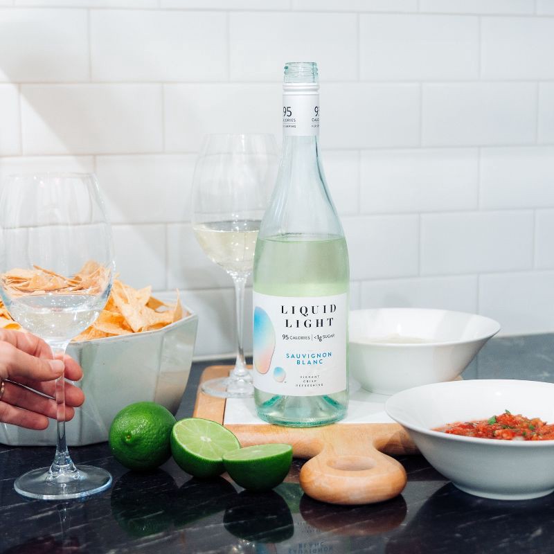 slide 5 of 9, Liquid Light Sauvignon Blanc White Wine - 750ml Bottle, 750 ml