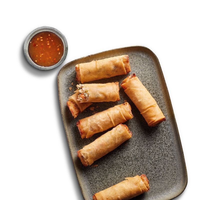 slide 2 of 3, Frozen Chicken Thai Basil Spring Rolls - 10oz/5ct - Good & Gather™, 5 ct; 10 oz