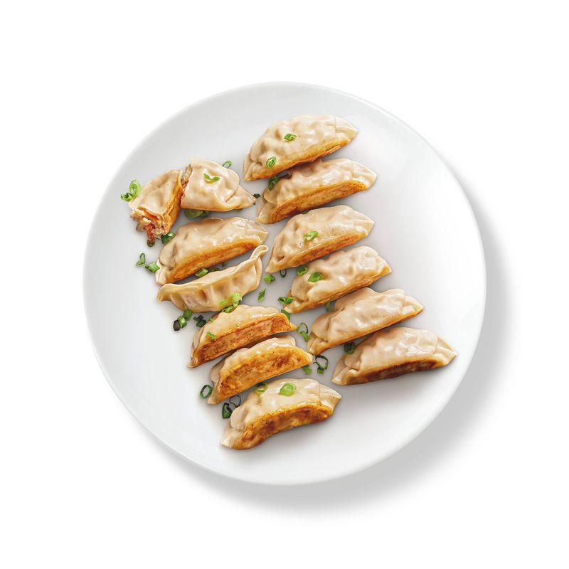 slide 3 of 3, Frozen Chicken and Vegetable Potstickers - 12oz - Good & Gather™, 12 oz