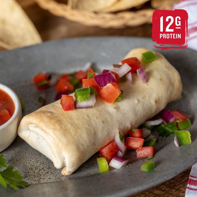slide 7 of 14, Red's All Natural Red's Frozen Organic Bean Rice & Cheese Burrito - 5oz, 5 oz