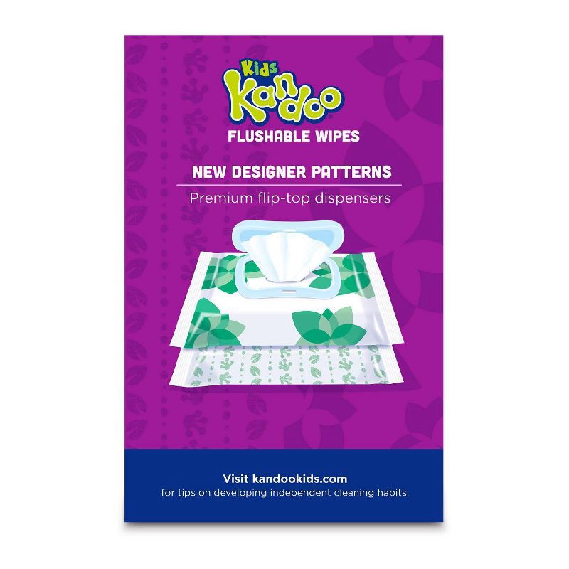 slide 4 of 8, Kandoo Flushable Wipes with Flip Top - 400ct, 400 ct