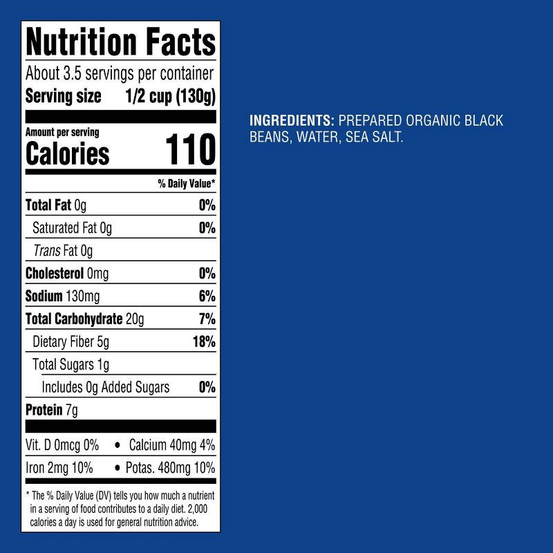 slide 4 of 4, Organic Low Sodium Black Beans - 15oz - Good & Gather™, 15 oz