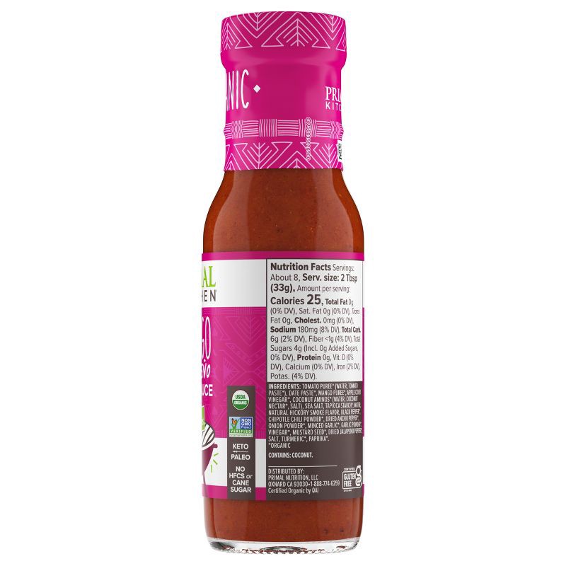 slide 3 of 4, Primal Kitchen Mango Jalapeno BBQ Sauce - 9oz, 9 oz