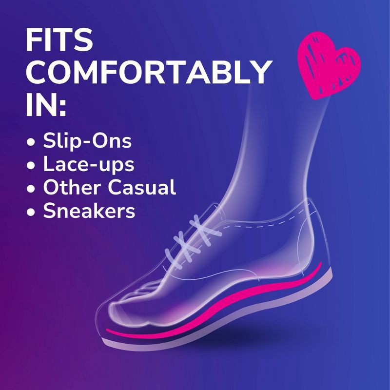 slide 8 of 11, Dr. Scholl's Women's Love your Sneakers with Full Length Insoles - Trim to Fit - Size (6-10) 1 Pair, 1 ct