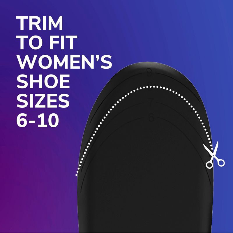 slide 9 of 11, Dr. Scholl's Women's Love your Sneakers with Full Length Insoles - Trim to Fit - Size (6-10) 1 Pair, 1 ct