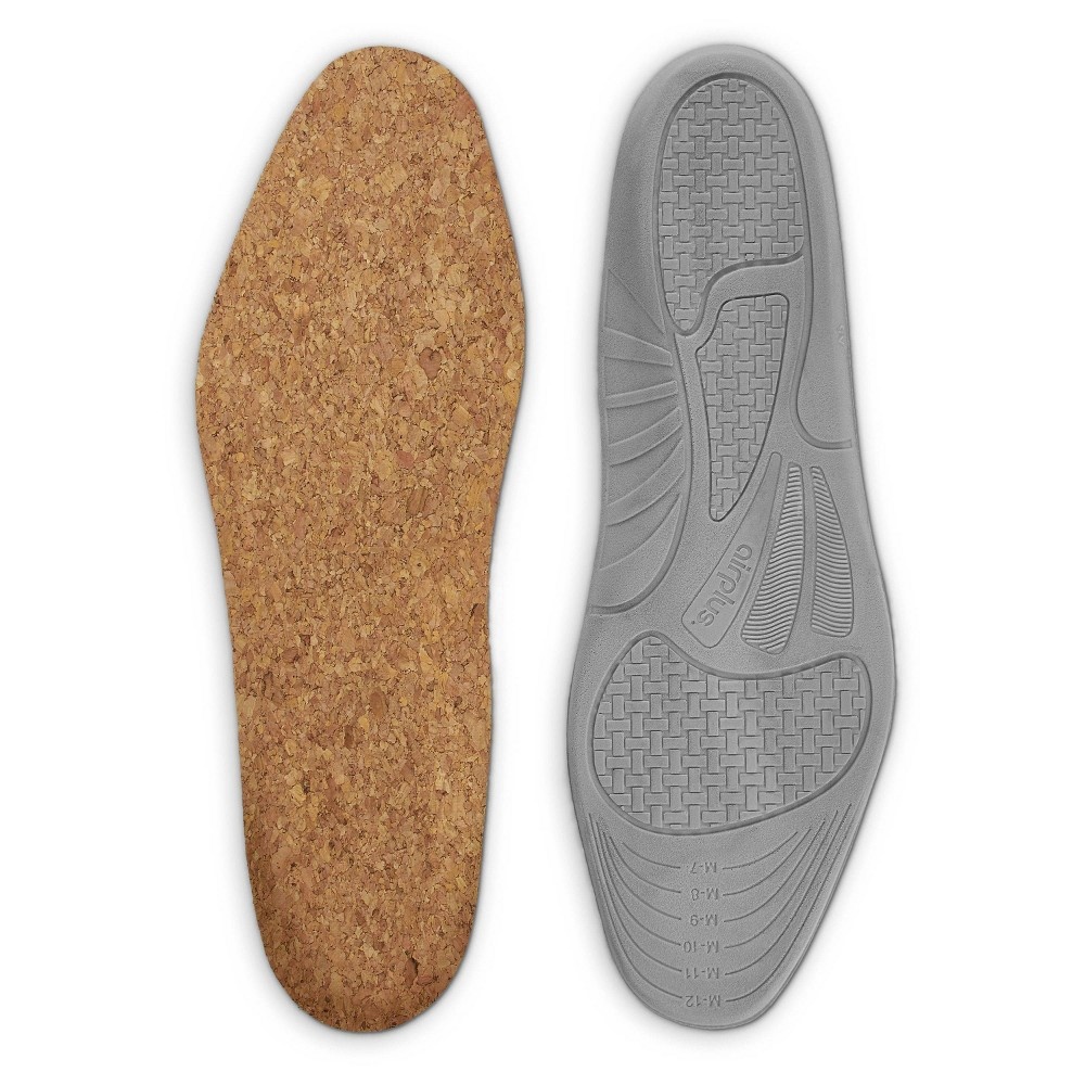 slide 2 of 8, Airplus Cork Insoles for Men, 1 ct