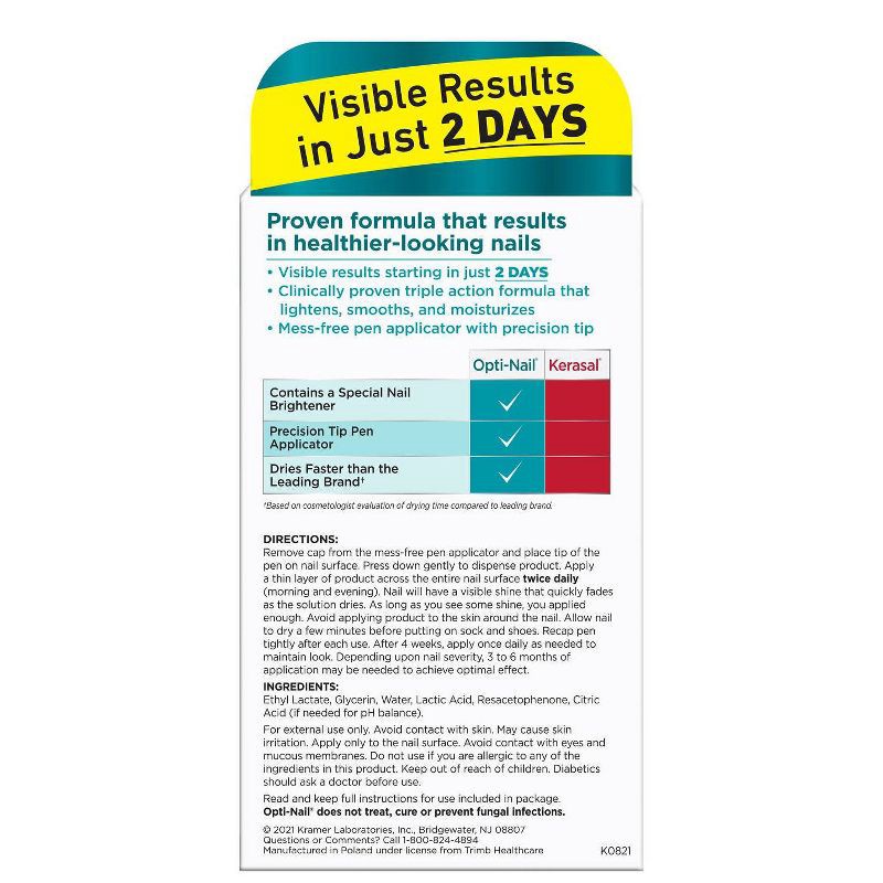 slide 2 of 6, Opti-Nail Fungal Nail Repair Pen - 0.125fl oz, 0.125 fl oz