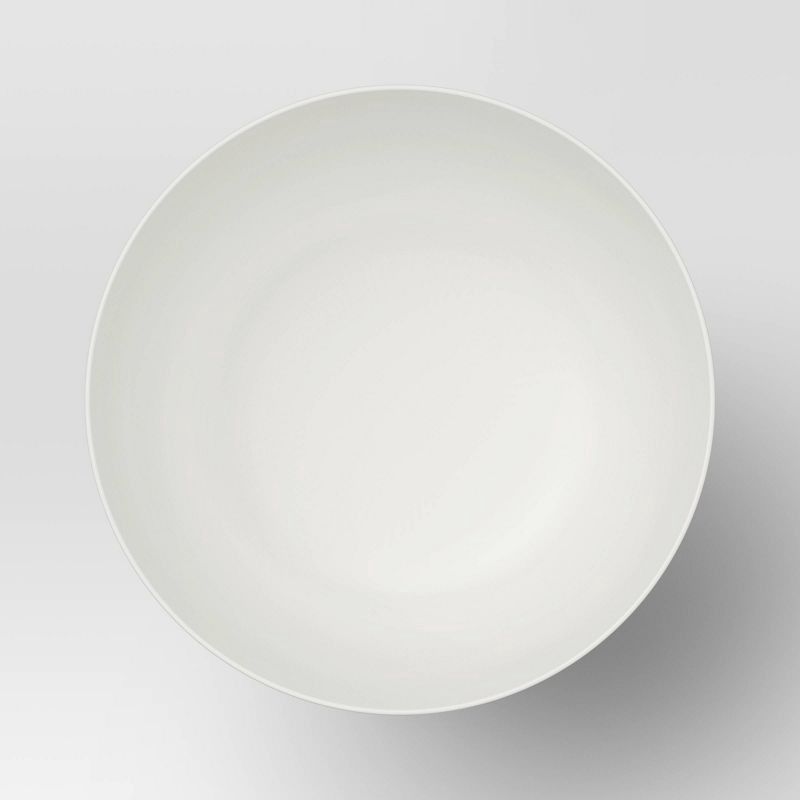 slide 3 of 3, 35oz Plastic Cereal Bowl Cream - Made By Design™: Microwave & Dishwasher Safe, Off-White, Round, 6" Diameter, 35 oz
