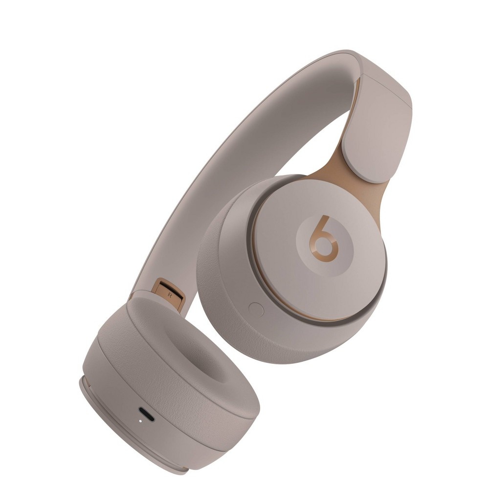 slide 2 of 5, Beats Solo Pro Noise Cancelling Bluetooth Wireless On-Ear Headphones - Gray, 1 ct