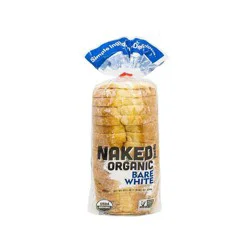 Franz Naked Organic Bare White Bread - 22.5oz