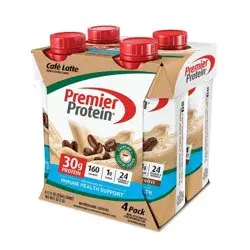 Premier Protein Nutritional Shake - Café Latte - 11 fl oz/4pk
