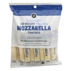 Publix Reduced Fat Low-Moisture Part-Skim Mozzarella String Cheese