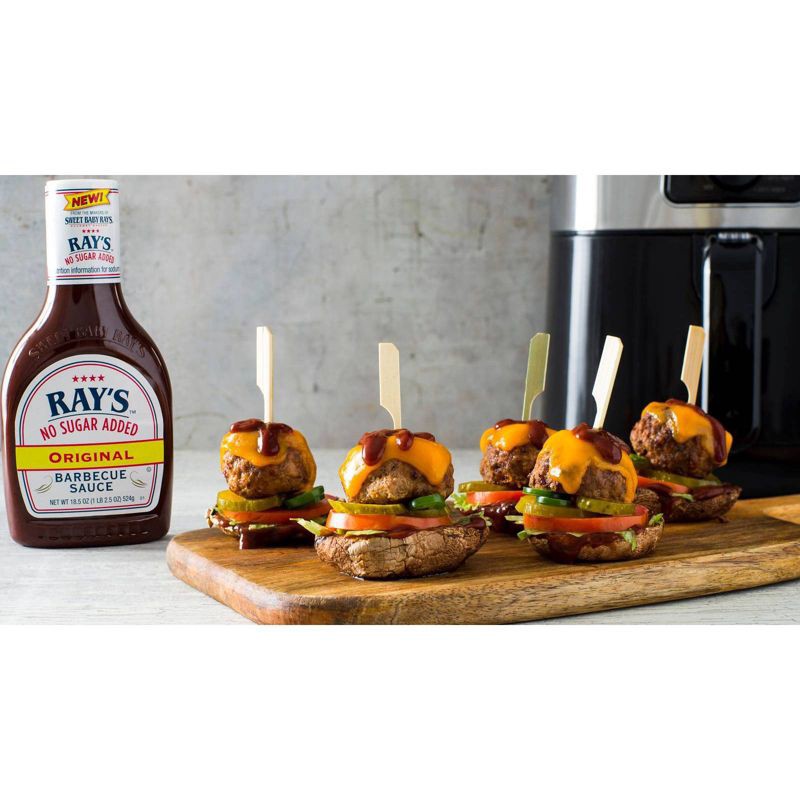 slide 3 of 6, Sweet Baby Ray's No Sugar Added Original BBQ Sauce - 18.5oz, 18.5 oz