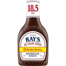 Sweet Baby Ray's No Sugar Added Original BBQ Sauce - 18.5oz