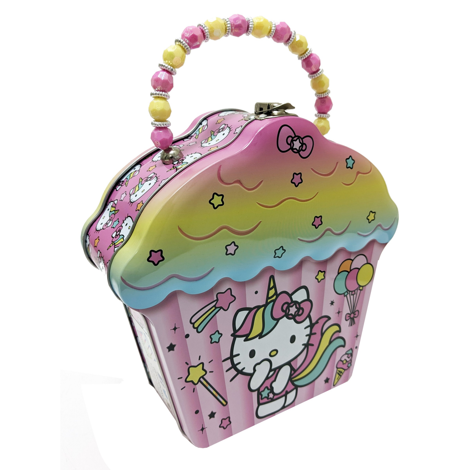 slide 1 of 1, Hello Kitty Cupcake Carrier, 1 ct