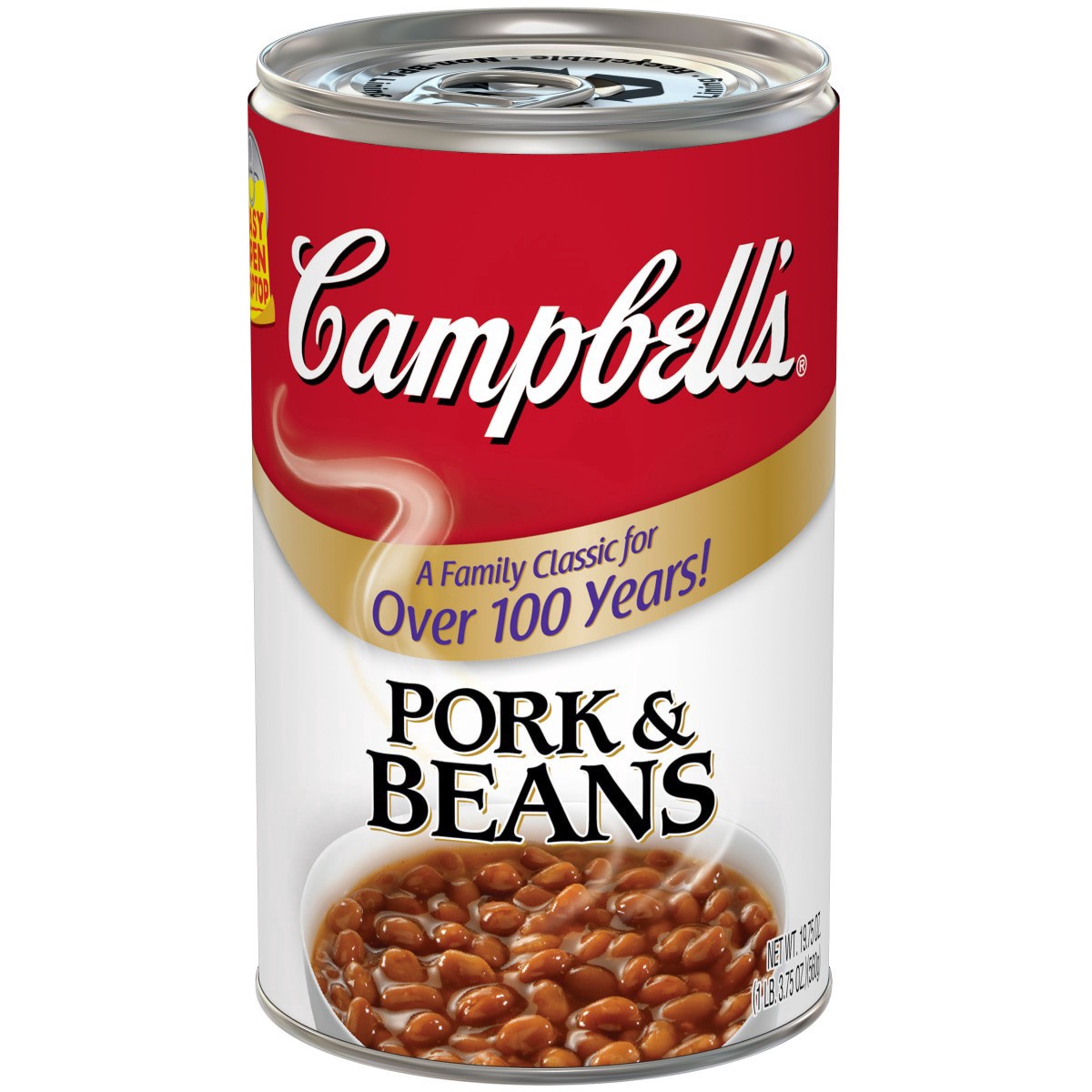 slide 1 of 1, Campbell's Canned Beans, Pork and Beans, 19.75 oz