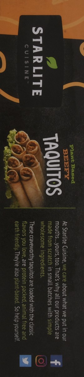 slide 6 of 9, Starlite Cuisine Beefy Taquitos 8 ea Box, 8 ct