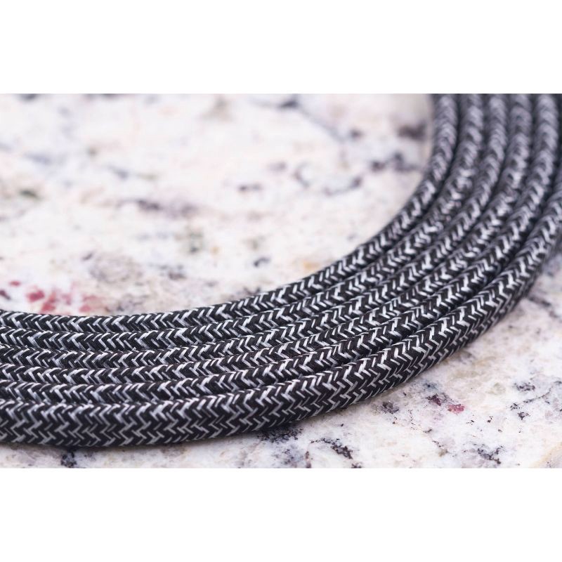 slide 3 of 9, Cordinate 15' 3 Outlet Polarized Extension Cord Dark Gray, 1 ct