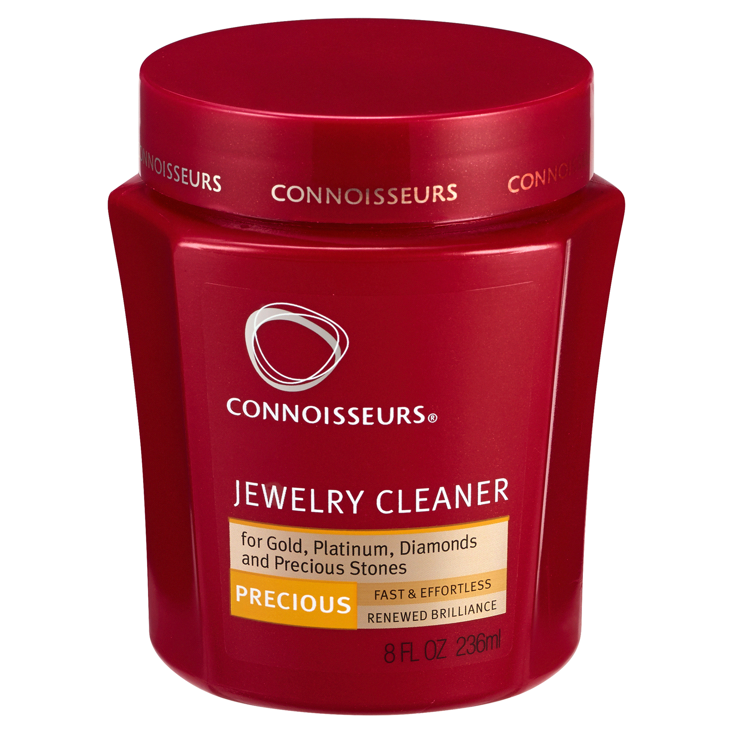 slide 1 of 1, Connoisseurs Fine Jewelry Cleaner 8 fl oz, 8 fl oz