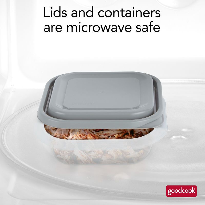 slide 12 of 19, GoodCook EveryWare Food Storage Container Set - Multisize - 40pcs/20ct- Gray, 40 ct, 20 ct
