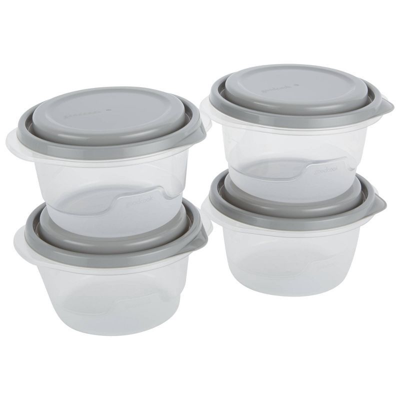 slide 14 of 19, GoodCook EveryWare Food Storage Container Set - Multisize - 40pcs/20ct- Gray, 40 ct, 20 ct