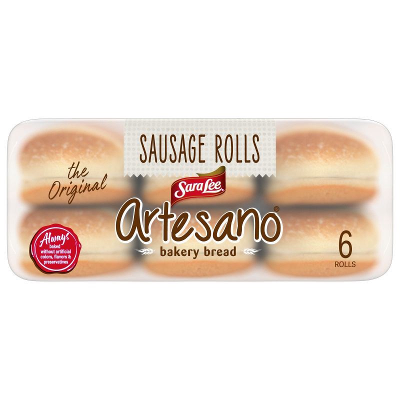 slide 6 of 9, Sara Lee Artesano Sausage Rolls - 15oz, 15 oz