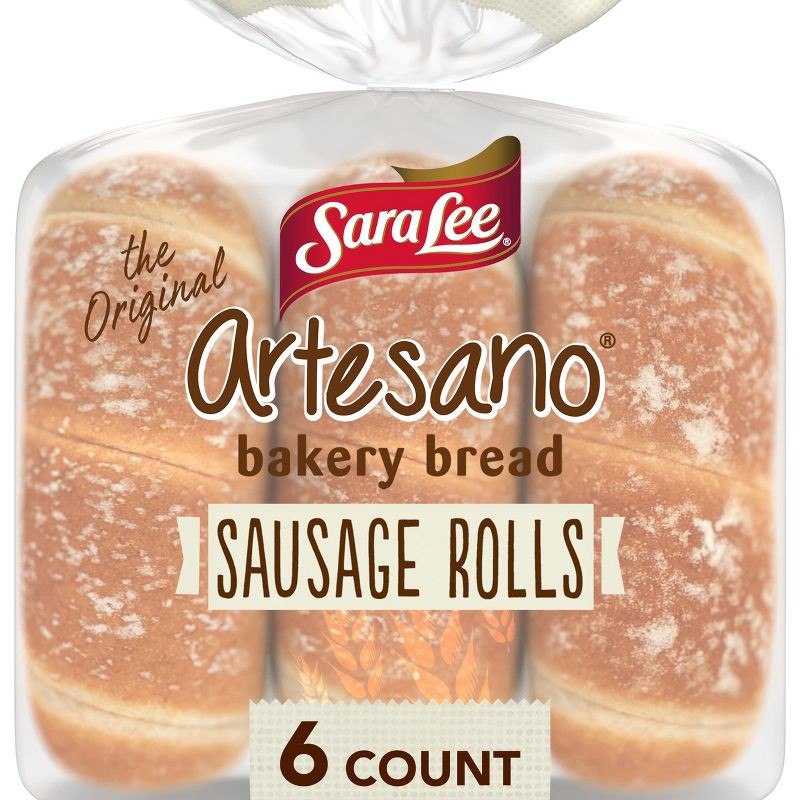 slide 1 of 9, Sara Lee Artesano Sausage Rolls - 15oz, 15 oz