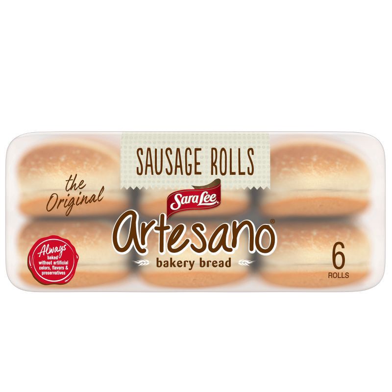 slide 8 of 9, Sara Lee Artesano Sausage Rolls - 15oz, 15 oz