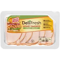 Oscar Mayer Deli Fresh Honey Smoked Sliced Turkey Breast Deli Lunch Meat, 9 oz Package