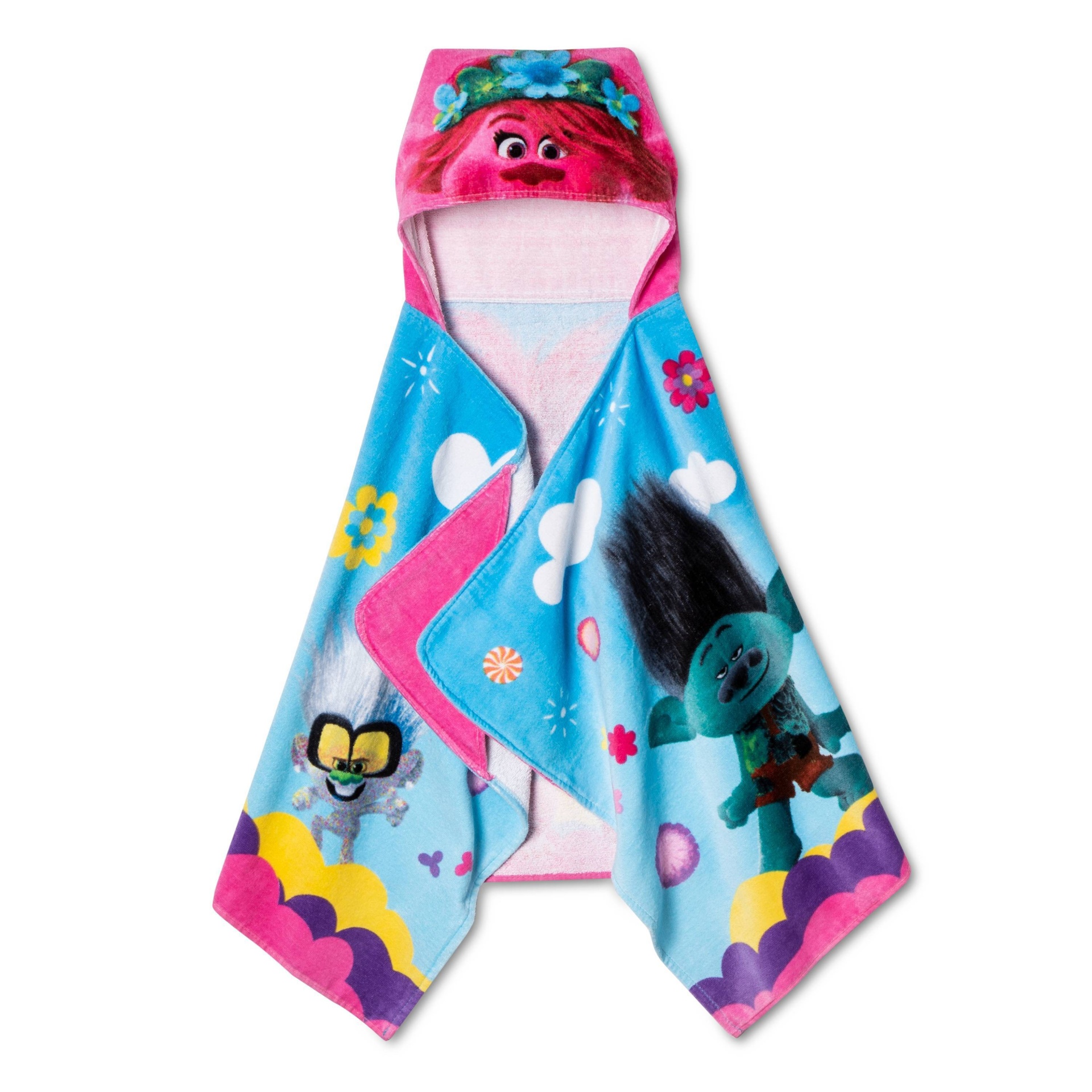 Trolls sales hooded towel