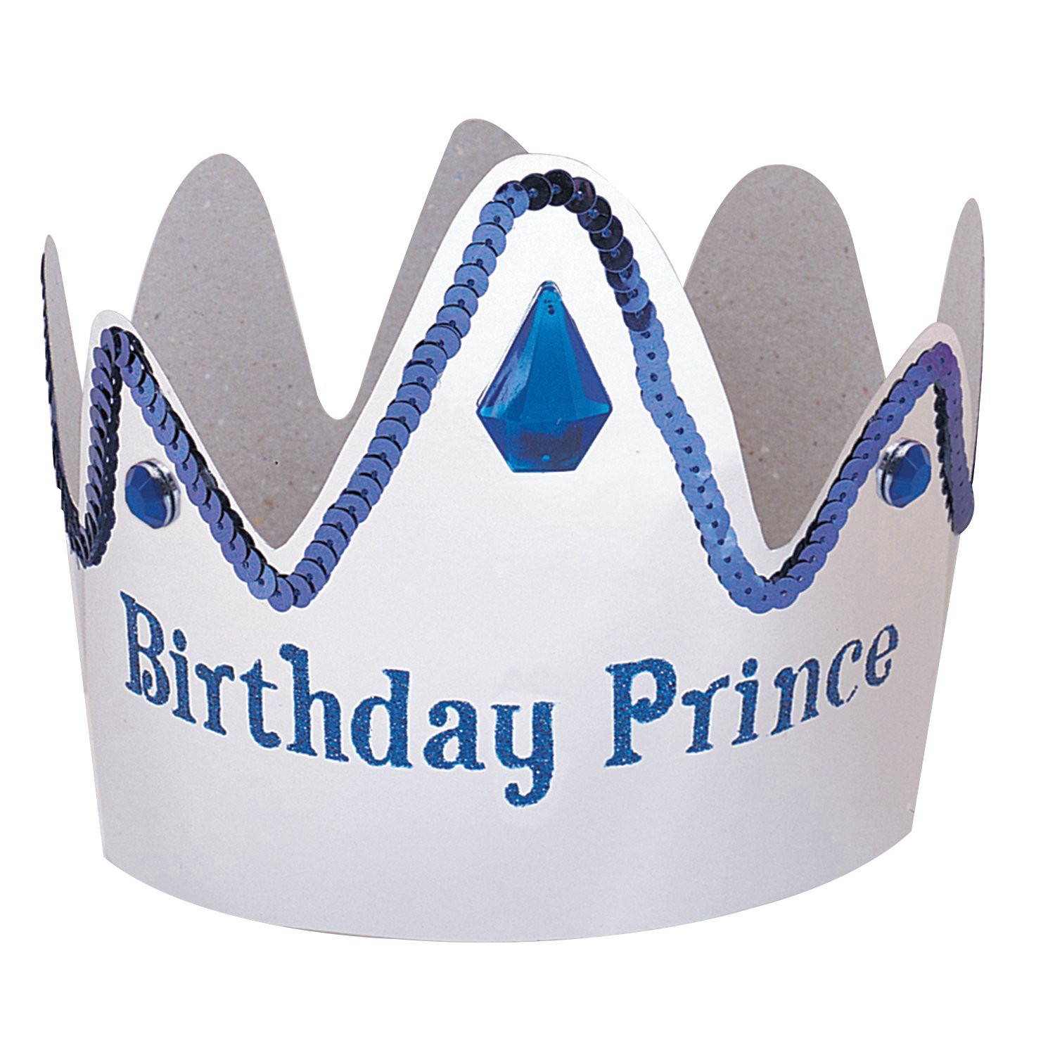 slide 1 of 1, unique Birthday Prince Crown, 1 ct