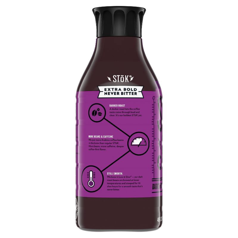 slide 3 of 10, SToK Extra Bold Unsweetened Cold Brew Coffee - 48 fl oz, 48 fl oz