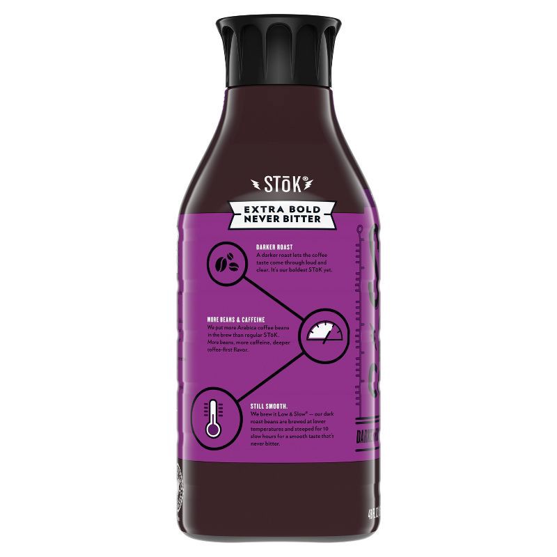 slide 13 of 13, SToK Extra Bold Unsweetened Cold Brew Coffee - 48 fl oz, 48 fl oz