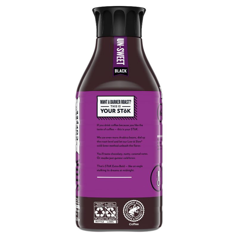 slide 4 of 10, SToK Extra Bold Unsweetened Cold Brew Coffee - 48 fl oz, 48 fl oz